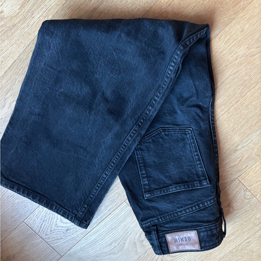 Sezane Dark Denim Flare Jeans